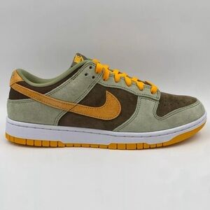 Nike Dunk Low SE Dusty Olive DH5360-300 Mens Olive/Brown Mens 9.5 New/DS
